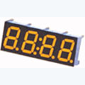 7 Segment Four Digit Yellow LED Display 0.56 Inch Anode